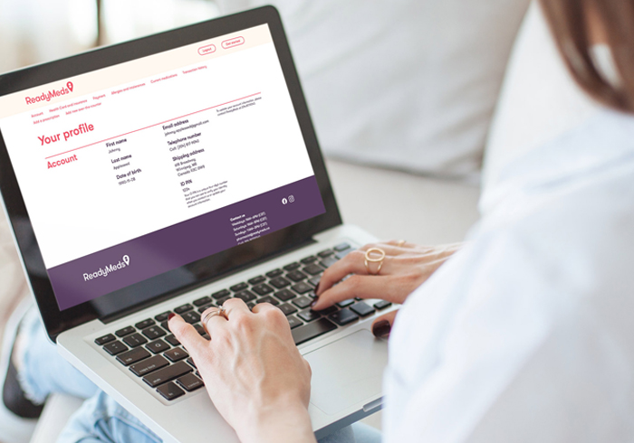 atient managing their ReadyMeds profile